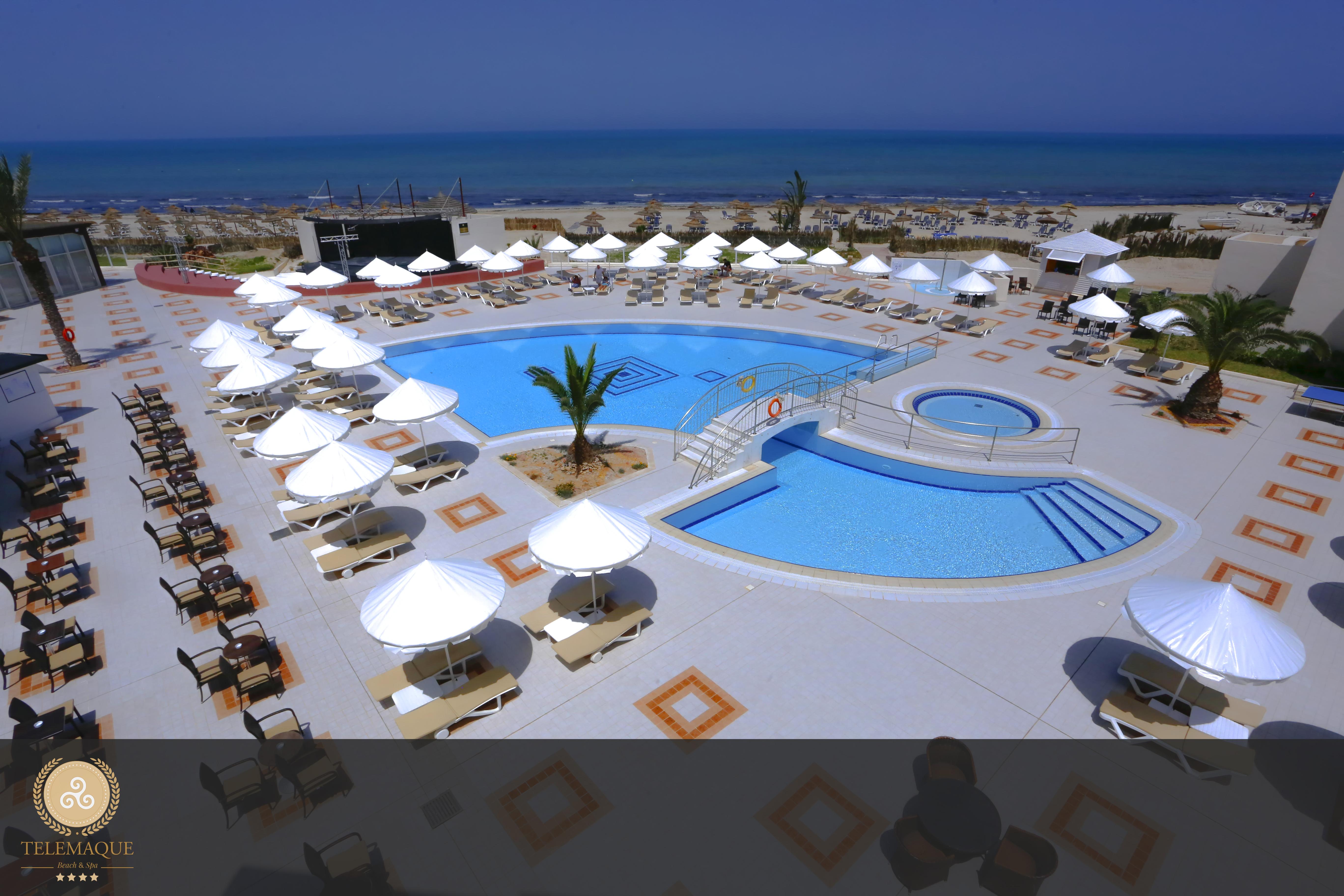 Telemaque Beach & Spa Mezraia Exterior foto
